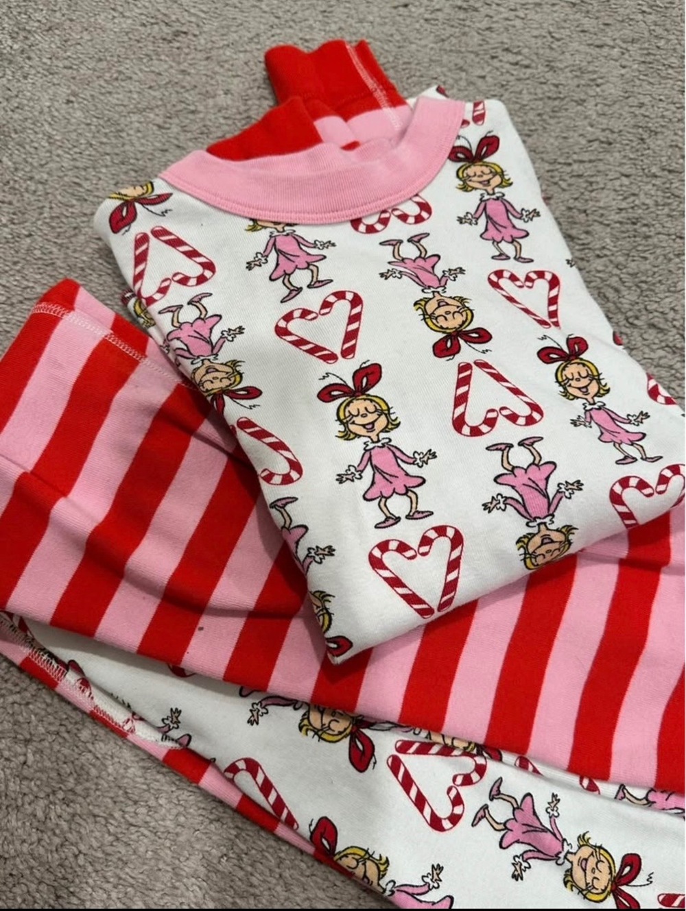Hanna Andersson Girls' Pajama Set, Size 12